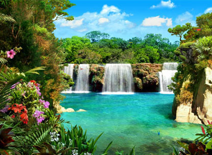 Free Screensavers on Author Freeze Com New 3d Moving Waterfalls Screensaver Download